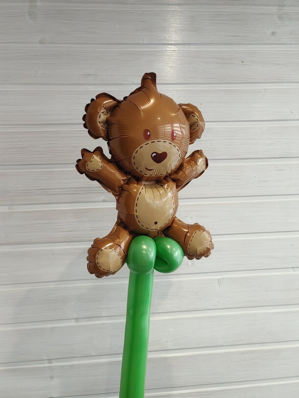 Шар - игрушка мини фигурка мишка, артикул F1434499 - 500 рублей, доставка по городу. Flawery - доставка цветов