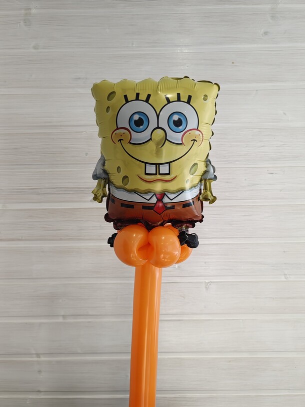 Шар - игрушка мини фигурка губка, артикул F1434514 - 500 рублей, доставка по городу. Flawery - доставка цветов