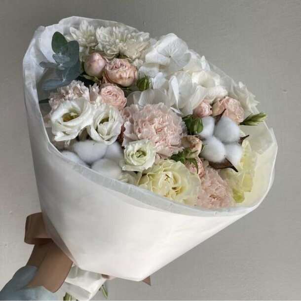 Букет «для самой нежной», артикул F1381145 - 5600 рублей, доставка по городу. Flawery - доставка цветов