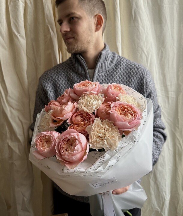 Дуобукет брют-джульетта s, артикул F1364861 - 3890 рублей, доставка по городу. Flawery - доставка цветов