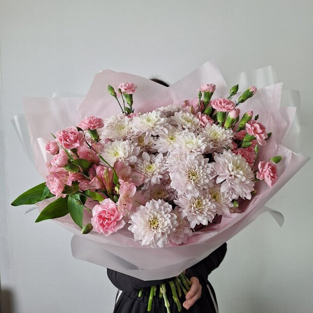 Розовая нежность, артикул F1428082 - 4200 рублей, доставка по городу. Flawery - доставка цветов