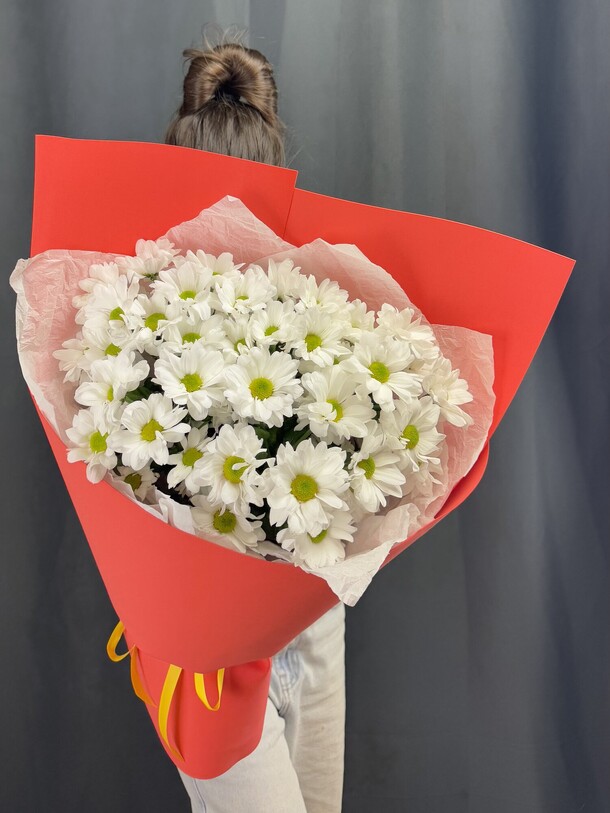 Летние ромашки, артикул F1404853 - 3300 рублей, доставка по городу. Flawery - доставка цветов