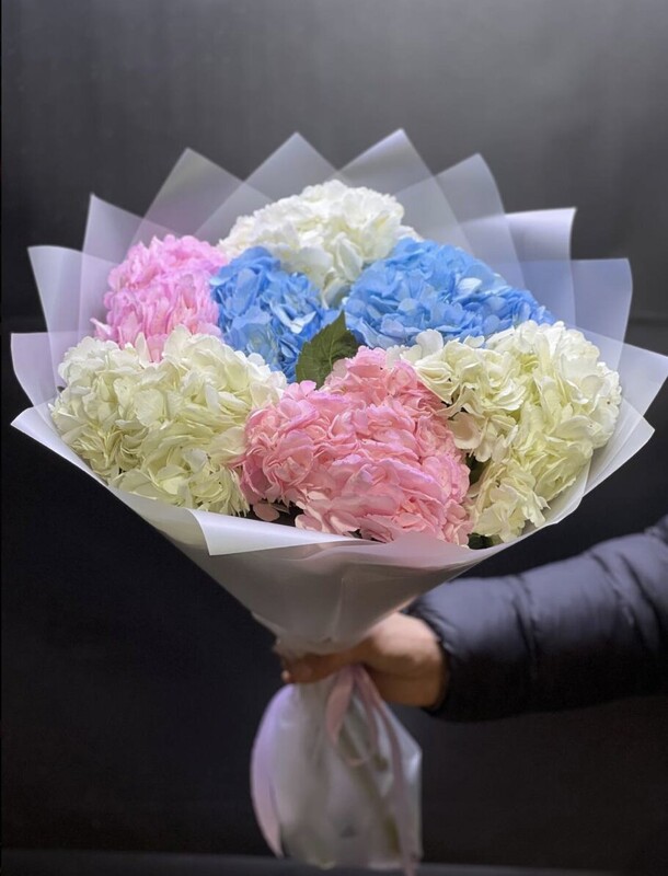 Гортезия микс, артикул F1373316 - 11939 рублей, доставка по городу. Flawery - доставка цветов