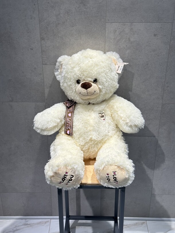 Мишка номер 50, артикул F1340099 - 3542 рублей, доставка по городу. Flawery - доставка цветов