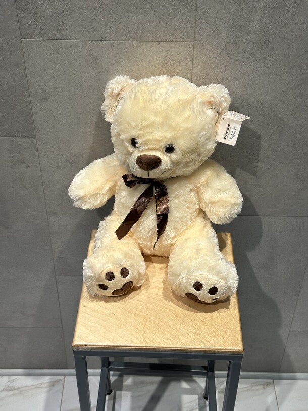 Мишка номер 40, артикул F1340108 - 2228 рублей, доставка по городу. Flawery - доставка цветов