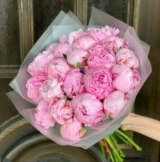 Букет пионов, артикул F1345390 - 27720 рублей, доставка по городу. Flawery - доставка цветов