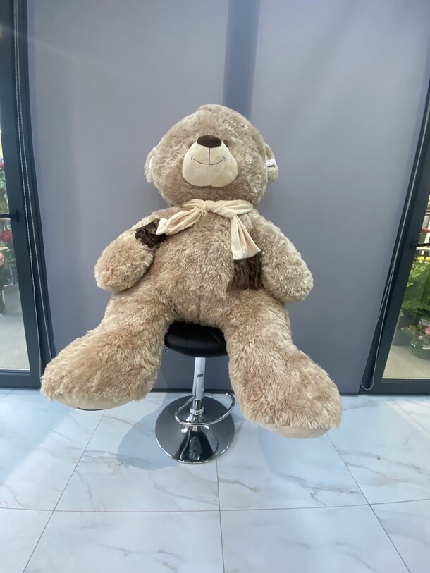 Мишка номер 90, артикул F1345484 - 13200 рублей, доставка по городу. Flawery - доставка цветов