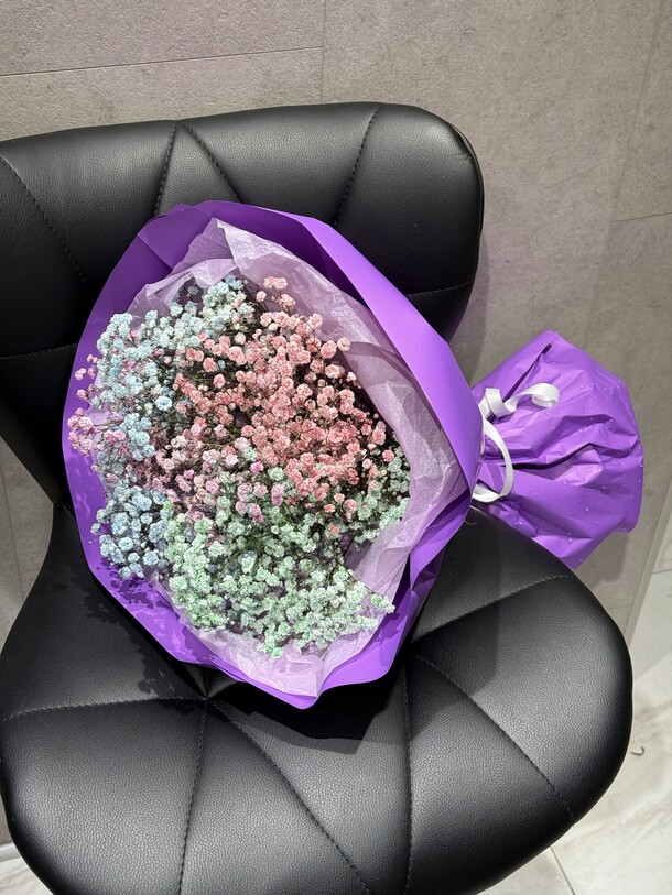 Букет гипсофилл, артикул F1345942 - 3300 рублей, доставка по городу. Flawery - доставка цветов