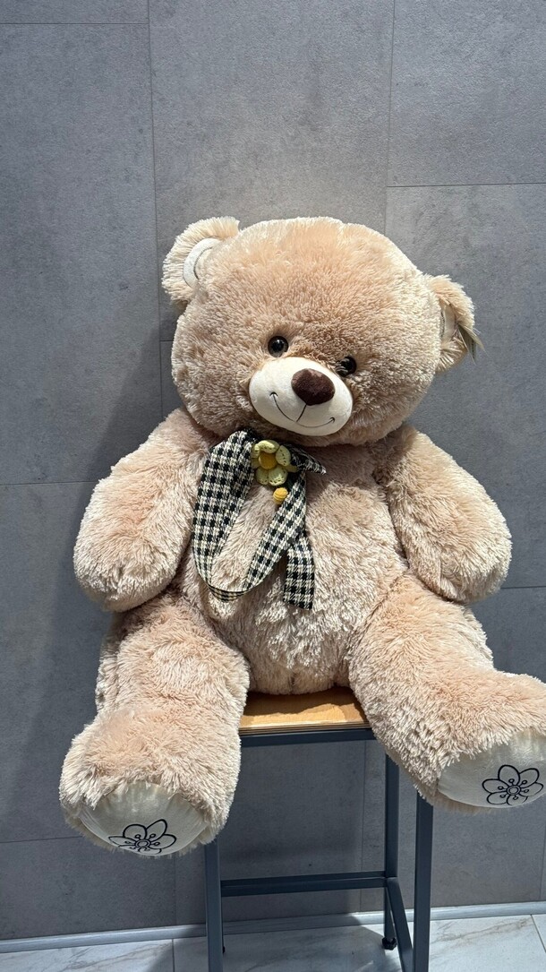 Мишка номер 60, артикул F1349253 - 5775 рублей, доставка по городу. Flawery - доставка цветов