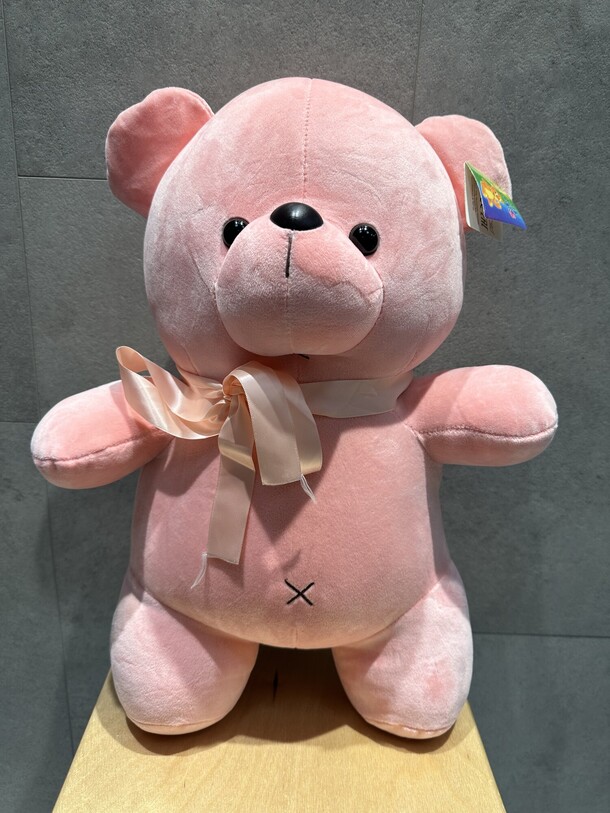 Мишка розовый, артикул F1349334 - 2145 рублей, доставка по городу. Flawery - доставка цветов