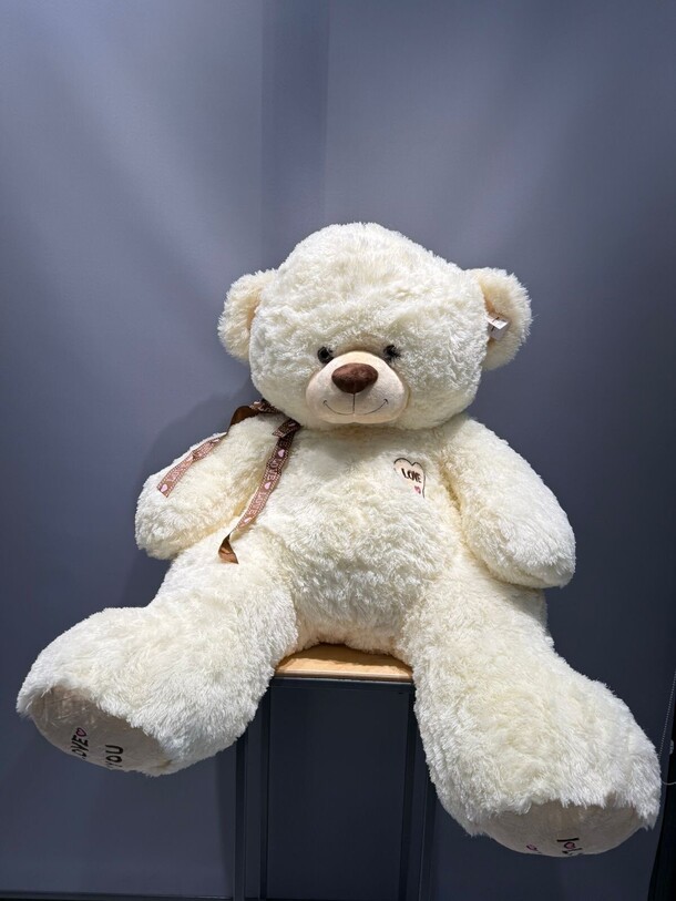 Мишка номер 90, артикул F1362879 - 14025 рублей, доставка по городу. Flawery - доставка цветов