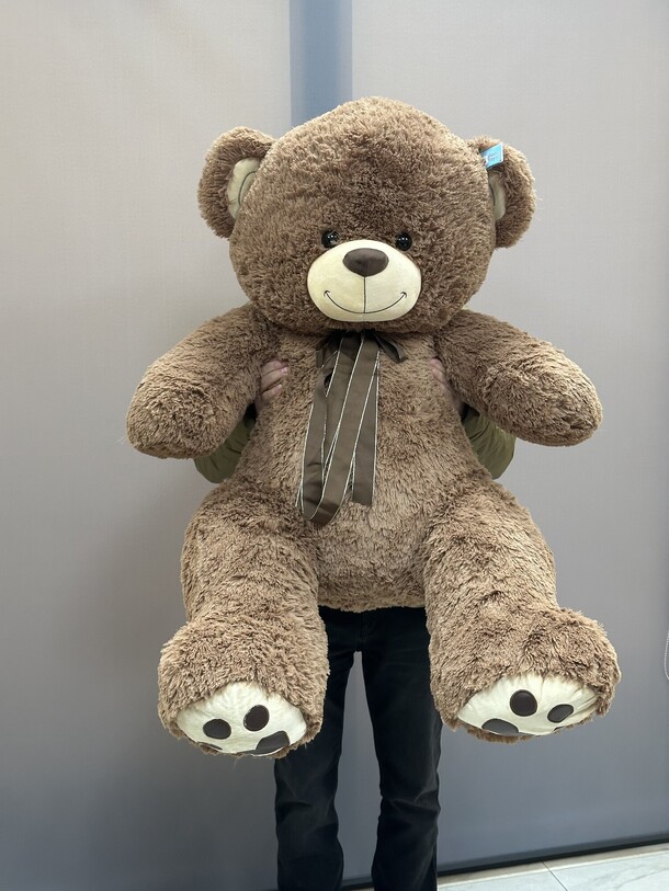 Мишка плюшевый 90 см, артикул F1366280 - 14025 рублей, доставка по городу. Flawery - доставка цветов