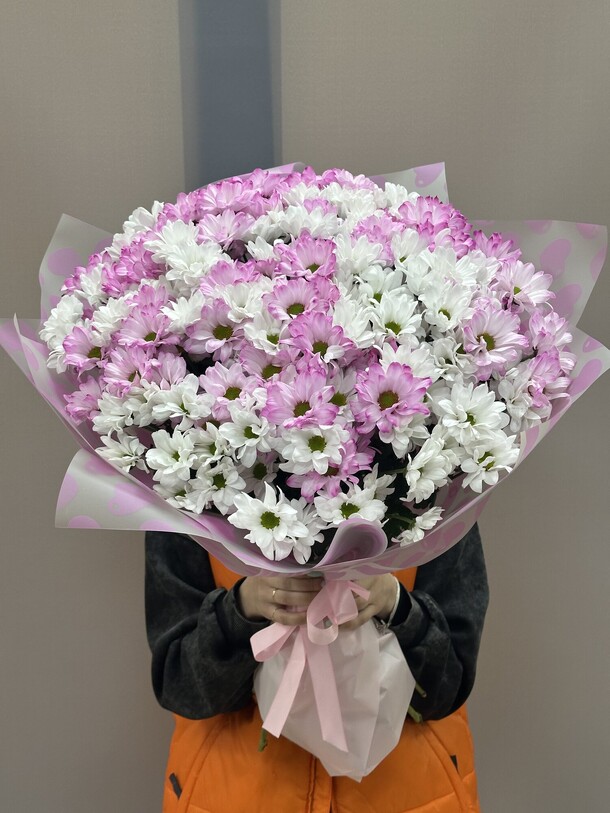 Букет нежнейших ромашек, артикул F1402180 - 15345 рублей, доставка по городу. Flawery - доставка цветов