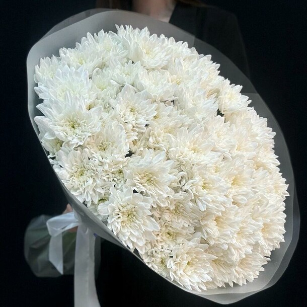 Букет из кустовой хризантемы (мб 077), артикул F1375641 - 7086 рублей, доставка по городу. Flawery - доставка цветов