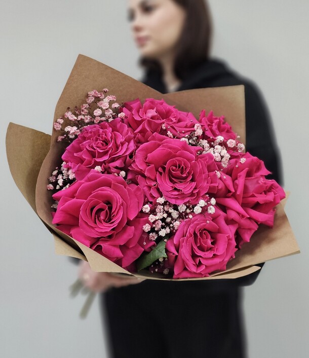 Букет малиновое пралине, артикул F1384516 - 4290 рублей, доставка по городу. Flawery - доставка цветов