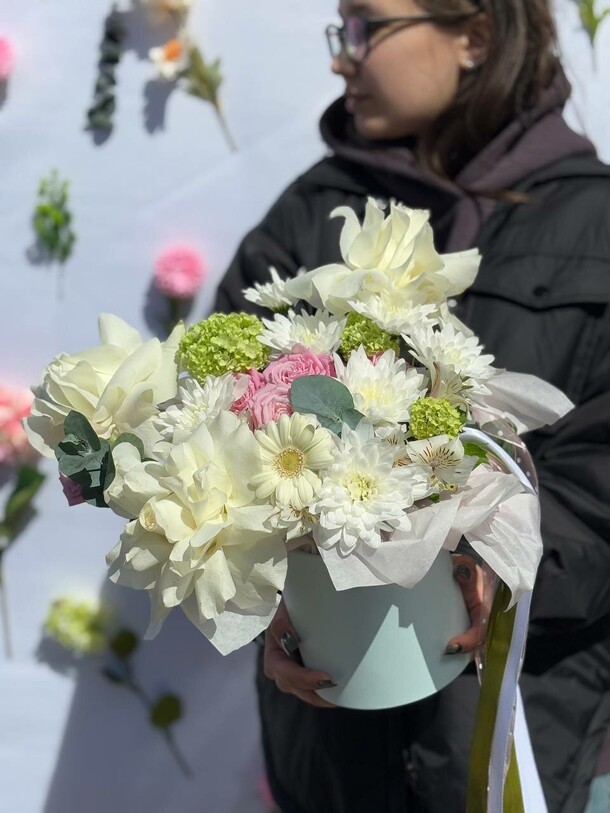 Композиция, артикул F1413442 - 3500 рублей, доставка по городу. Flawery - доставка цветов