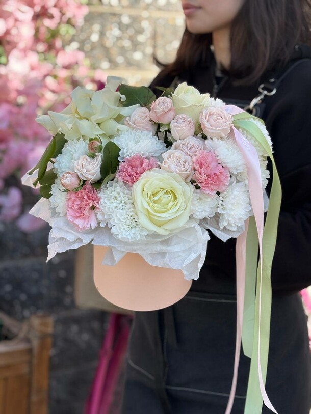 Сборная композиция, артикул F1422705 - 3500 рублей, доставка по городу. Flawery - доставка цветов