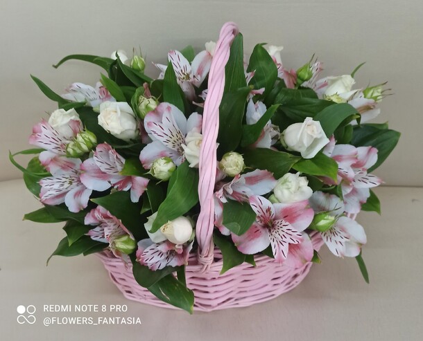 Корзинка, артикул F1178574 - 4990 рублей, доставка по городу. Flawery - доставка цветов