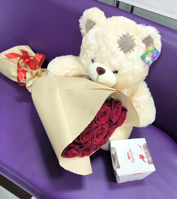 Приятный сюрприз, артикул F1406946 - 6300 рублей, доставка по городу. Flawery - доставка цветов