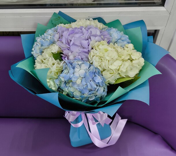 Гортензия, артикул F1533893 - 6450 рублей, доставка по городу. Flawery - доставка цветов