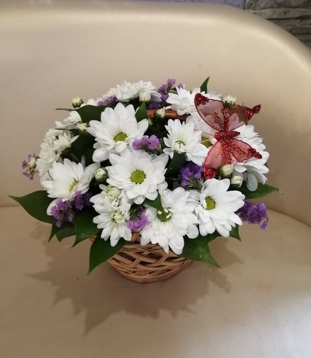 Ромашковое поле, артикул F52289 - 3798 рублей, доставка по городу. Flawery - доставка цветов