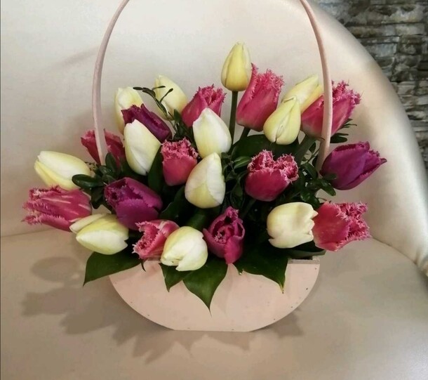 Весеннее лукошко, артикул F52338 - 5900 рублей, доставка по городу. Flawery - доставка цветов