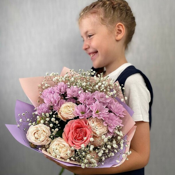 Букет «дема», артикул F1353832 - 3491 рублей, доставка по городу. Flawery - доставка цветов