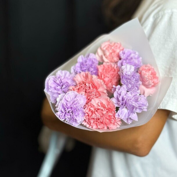 Диантусы 11, артикул F1353875 - 4190 рублей, доставка по городу. Flawery - доставка цветов