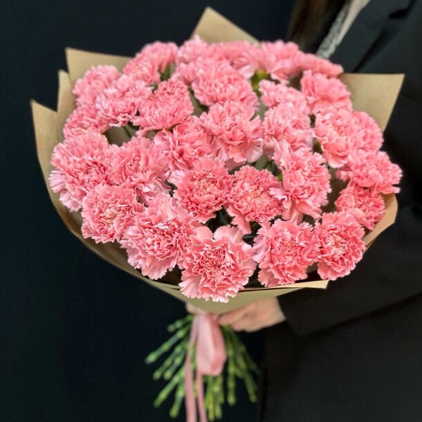 Букет из розовых диантусов, артикул F1353920 - 10894 рублей, доставка по городу. Flawery - доставка цветов