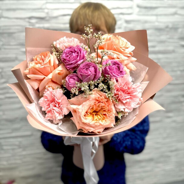 Букет гармония, артикул F1351021 - 5314 рублей, доставка по городу. Flawery - доставка цветов