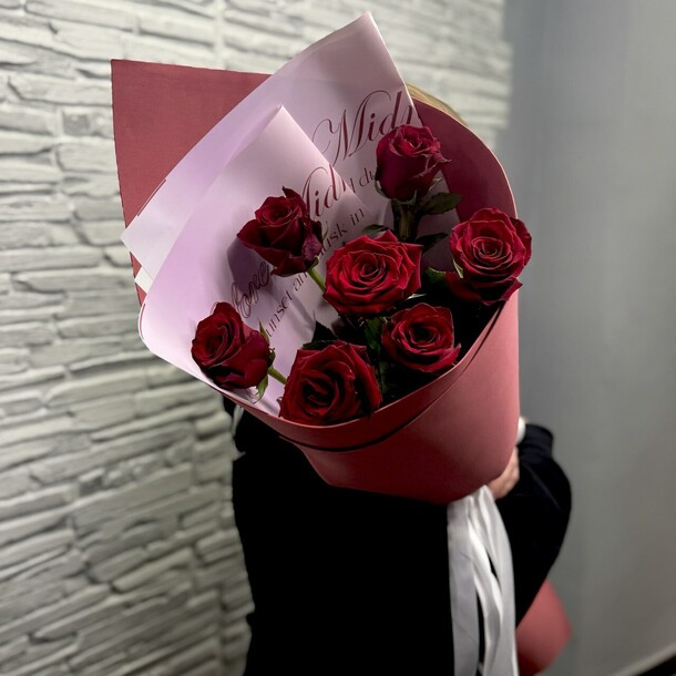 Букет гигант из роз, артикул F1351239 - 4607 рублей, доставка по городу. Flawery - доставка цветов