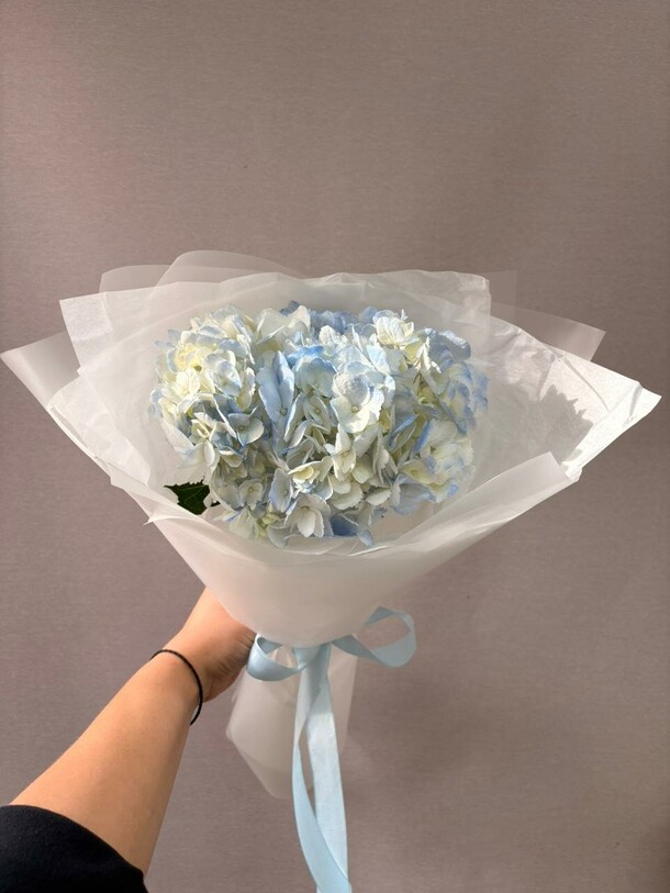 Букет комплимент гортензия, артикул F1474510 - 2989 рублей, доставка по городу. Flawery - доставка цветов