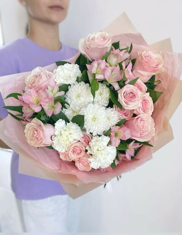 Букет для любимой, артикул F1354715 - 8985 рублей, доставка по городу. Flawery - доставка цветов