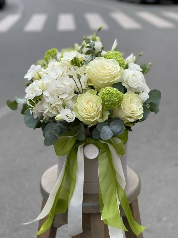 Лаймовый мусс, артикул F1356829 - 13164 рублей, доставка по городу. Flawery - доставка цветов