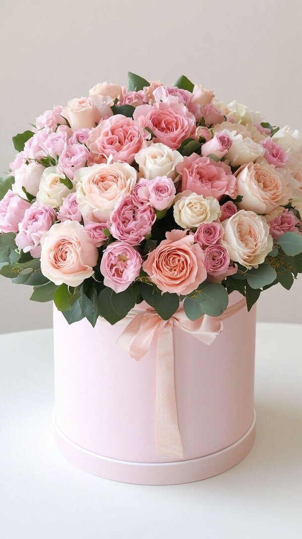 Кустовые розочки для нее, артикул F1357782 - 24737 рублей, доставка по городу. Flawery - доставка цветов