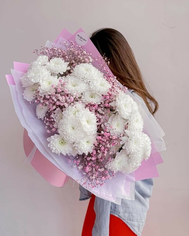 Букет малибу, артикул F1362520 - 11314 рублей, доставка по городу. Flawery - доставка цветов