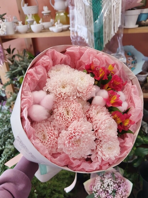 Розовое счастье, артикул F1367717 - 4060 рублей, доставка по городу. Flawery - доставка цветов