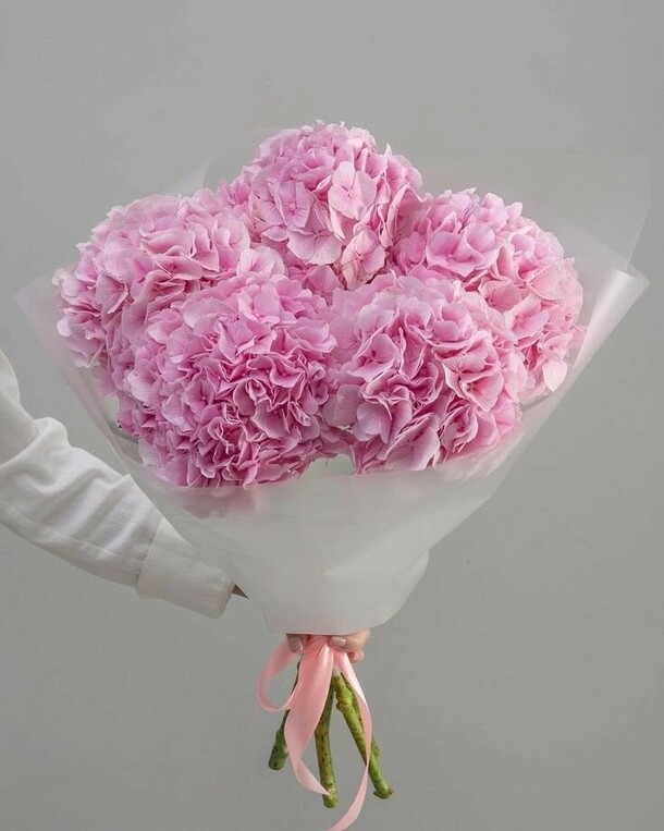 Воздушные гортензии, артикул F1367750 - 9530 рублей, доставка по городу. Flawery - доставка цветов