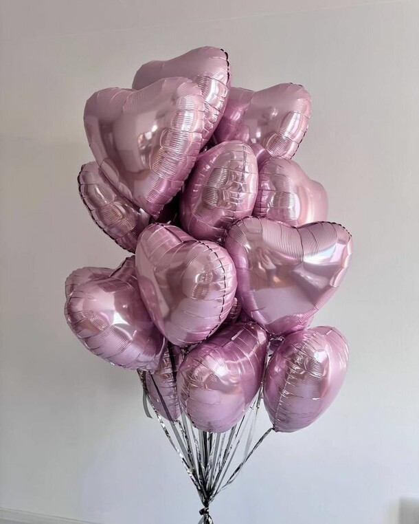 Набор 25 розовых сердец, артикул F1429231 - 8750 рублей, доставка по городу. Flawery - доставка цветов