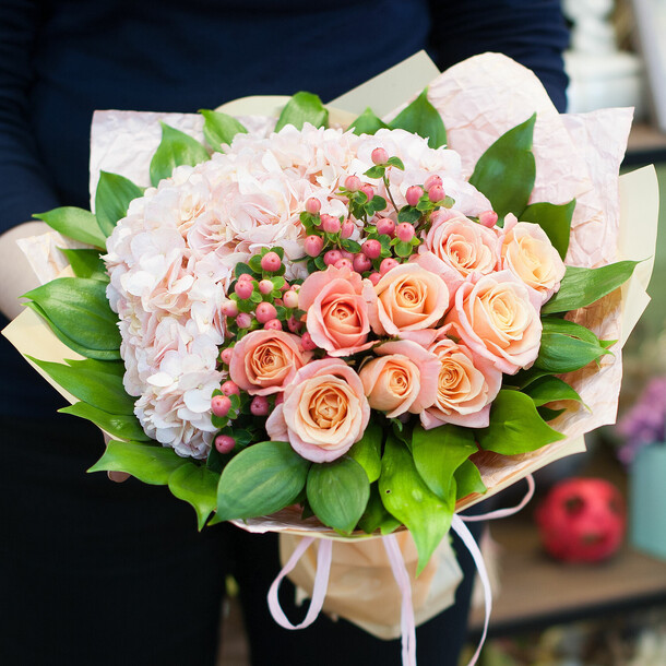 Букет цветов "мокка", артикул F1076201 - 10850 рублей, доставка по городу. Flawery - доставка цветов