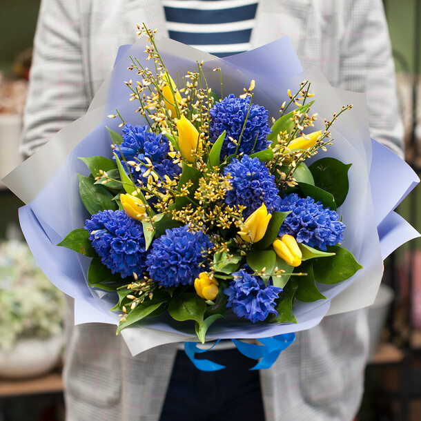 Букет цветов "индиана", артикул F1108083 - 6900 рублей, доставка по городу. Flawery - доставка цветов