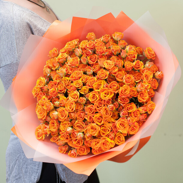 Букет из роз "сан марко", артикул F1270938 - 24900 рублей, доставка по городу. Flawery - доставка цветов