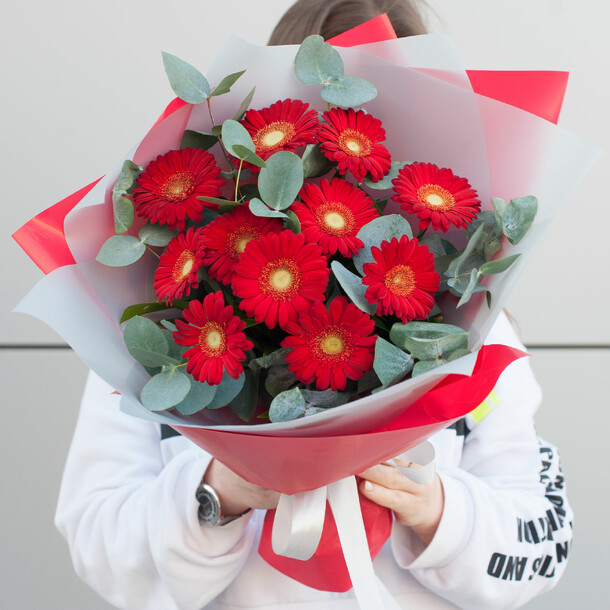 Букет цветов "terra sensci", артикул F1332268 - 4800 рублей, доставка по городу. Flawery - доставка цветов