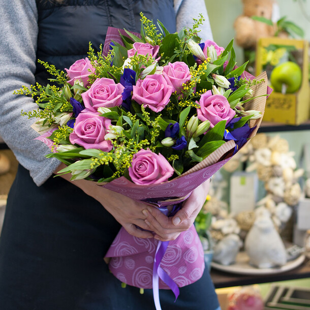 Букет цветов "флорида", артикул F24489 - 10900 рублей, доставка по городу. Flawery - доставка цветов