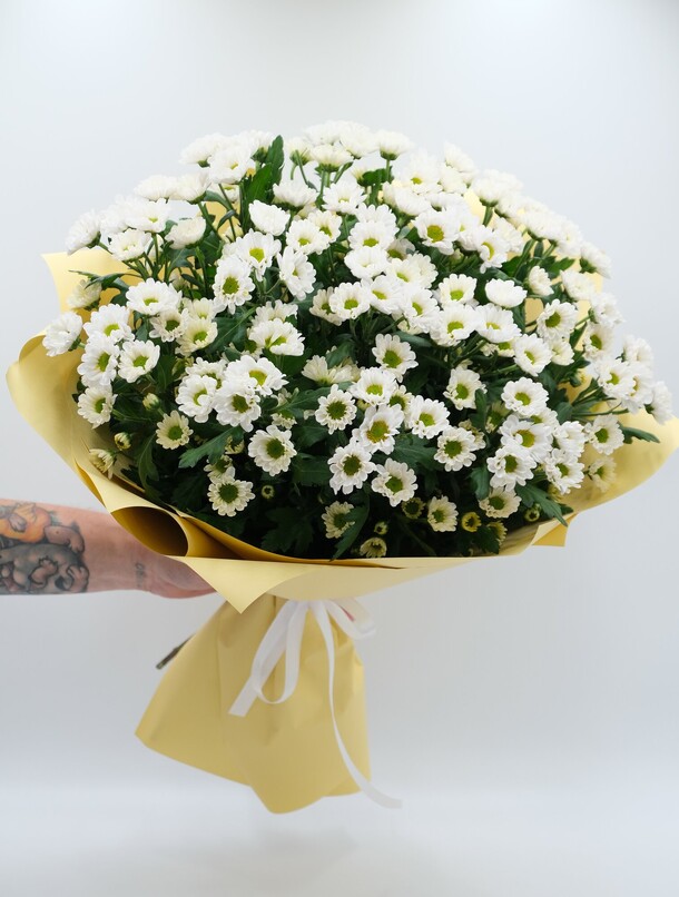 Букет сантини, артикул F1353378 - 3510 рублей, доставка по городу. Flawery - доставка цветов