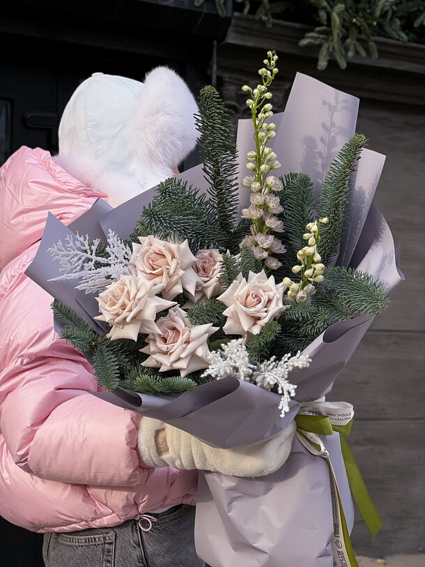 Снежное утро, артикул F1353678 - 6700 рублей, доставка по городу. Flawery - доставка цветов