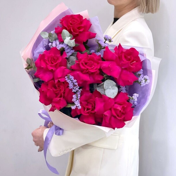 Французские розы, артикул F1359933 - 5145 рублей, доставка по городу. Flawery - доставка цветов