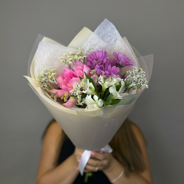 Букет «монпасье», артикул F1360286 - 2909 рублей, доставка по городу. Flawery - доставка цветов