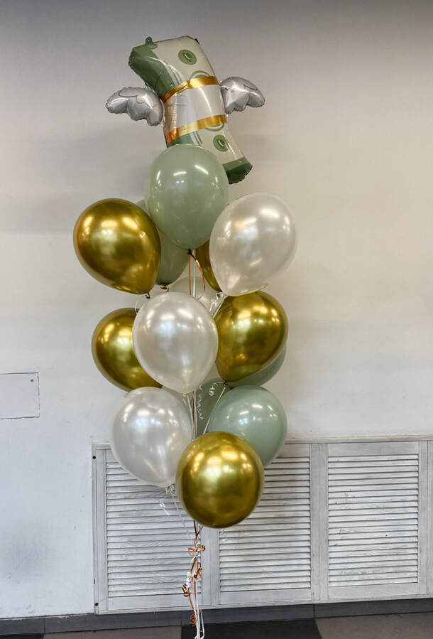 Шары деньги, артикул F1364255 - 4500 рублей, доставка по городу. Flawery - доставка цветов