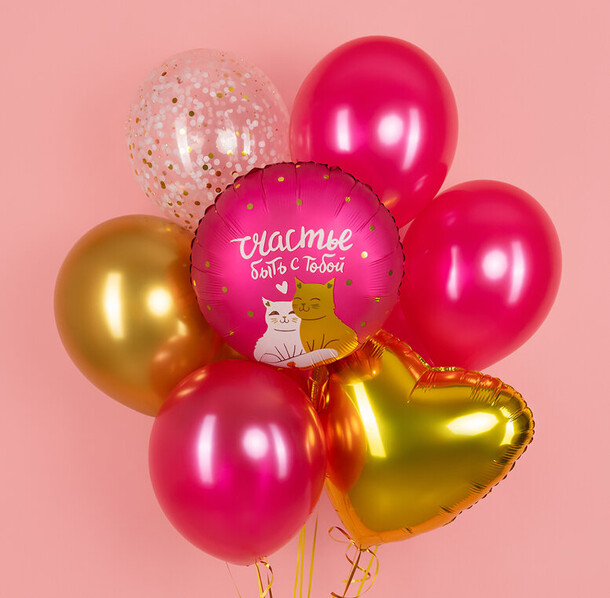 Счастье быть с тобой, артикул F1364328 - 4000 рублей, доставка по городу. Flawery - доставка цветов